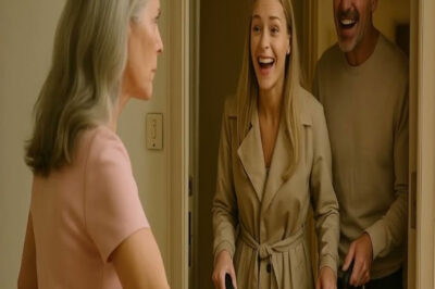 Mi nuera llegó con maletas. pregunté: “¿Pediste permiso para entrar?” Mi hijo rió. Minutos después..