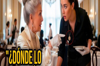 “¿De Dónde Sacaste Eso?” – Abuela Millonaria Lloró Al Ver El Collar De Una Camarera