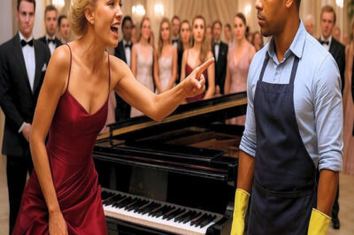 “¡Si tocas ese piano, me caso contigo!” — se burló la billonaria… pero cuando él se sentó y tocó como un GENIO, su sonrisa ARROGANTE DESAPARECIÓ…
