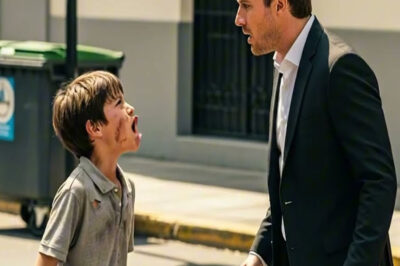 “¡TU MADRE ESTÁ VIVA, LA VI EN EL BASURERO!” — El niño pobre gritó al millonario… y lo que sucedió después CAMBIÓ EL DESTINO DE AMBOS