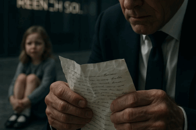 El Secreto de la Carta Arrugada: Las Lágrimas de la Niña de 5 Años Rompen la Barrera Fría del CEO Multimillonario