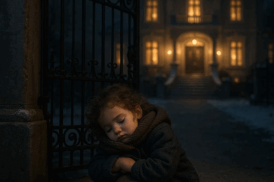 El Secreto de la Noche Fría: Niña de 5 Años Duerme tras las Rejas, ¡Ignorando que su Padre Multimillonario Está Dentro!