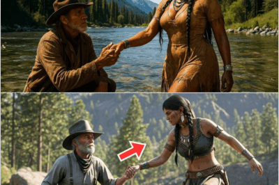 Rescató a una mujer apache gigante del río; al día siguiente su padre llegó con una recompensa.