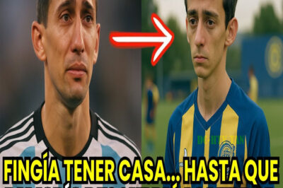 NADIE IMAGINABA dónde DORMÍA el JUGADOR SUB-20 de Rosario… hasta que DI MARÍA lo DESCUBRIÓ 😢