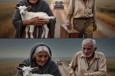 HIJOS ABANDONAN A SUS PADRES CON UNA CABRITA… SIN SABER QUE HABÍA EN LA MALETA…