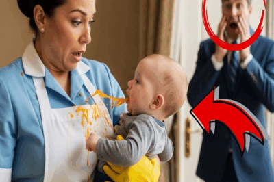 El bebé Millonario no paraba de VOMITAR, pero la cocinera notó algo escalofriante