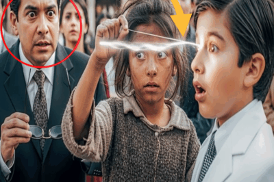 El hijo del millonario era ciego… hasta que una niña sacó algo de sus ojos que nadie imaginaba