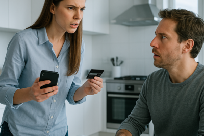 Cariño, desde mi próximo sueldo tendremos cuentas separadas… y tus lujos se acabaron para siempre…