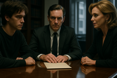 Mi madre me dejó atrás cuando tenía trece años. Nunca miró atrás, nunca llamó. Quince años después, apareció en la lectura del testamento de mi padre, segura de que le pertenecerían millones.