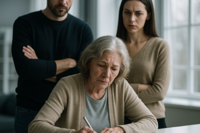 Mi hijo me obligó a pagar la deuda de $280 mil de su esposa. Así que hice las maletas y me fui…