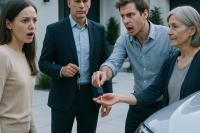 Mi descarado esposo le dio mi coche a su madre, pero lo que hizo mi padre puso a mi esposo histérico…