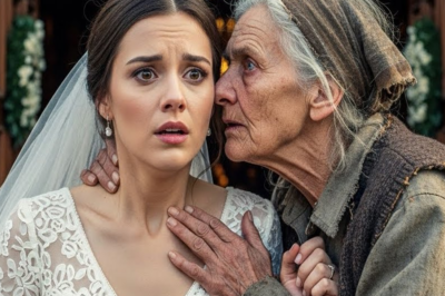 “No te cases con él”, me dijo la anciana sin hogar en la puerta de la iglesia. Lo que dijo después…