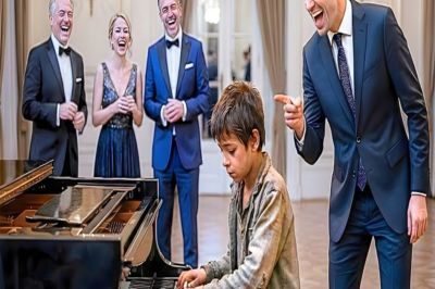 “TE DOY 10 MILLONES SI TOCAS ESE PIANO” — EL MILLONARIO SE RIÓ, PERO EL NIÑO POBRE LO SORPRENDIÓ