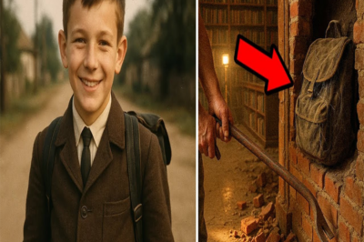En 1966 un niño Desapareció 50 años Después hallan su Mochila en la pared de la Bibliote