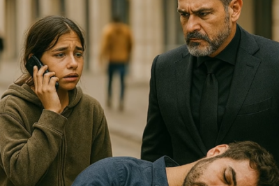 Cuando una chica de barrio humilde marcó el número de “Papá” en el teléfono de un niño caído en la acera, jamás imaginó que respondería el hombre más temido de la ciudad. Lo que hizo después reveló una verdad que nadie estaba preparado para conocer.