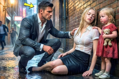 “Señor, mamá no puede caminar…”, dijo la niña. El director ejecutivo, padre soltero, la sacó del callejón.