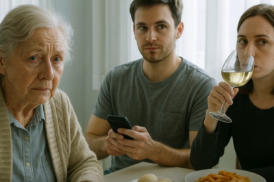 “TE VAMOS A DEJAR EN EL ASILO ESTA NOCHE”, me dijo mi hijo… Pero cuando volvió a buscarme, SU SONRISA SE LE CONGELÓ AL VER QUIÉN LO ESTABA ESPERANDO…