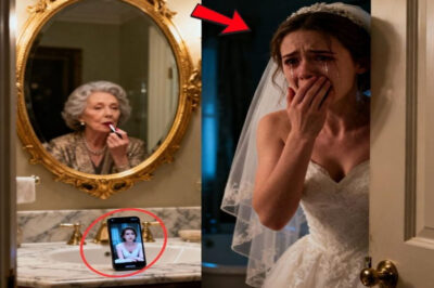 Minutos antes de caminar hacia el altar para casarme con el hombre que amaba, me escondí en el baño, intentando calmar mis nervios. Por fin mi respiración se estabilizó… hasta que alguien entró y puso su teléfono en altavoz. La voz que se escuchó era dolorosamente familiar, pero las palabras que oí hicieron que todo mi mundo se detuviera.