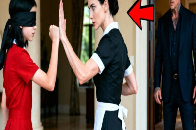 El jefe de la mafia vio a su criada entrenar a su hija ciega — y quedó sin palabras…