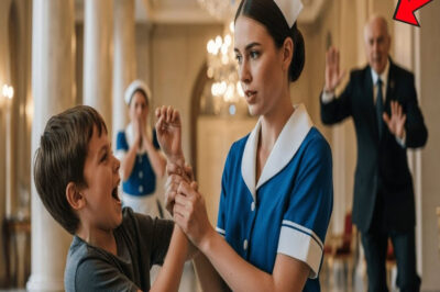 El Secreto Oscuro de la Mansión Moncada: El Hijo Deprimido del Magnate Muerde a la Empleada… Pero Su Respuesta Congeló a Toda la Élite