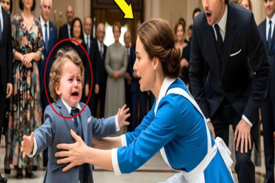 EL BEBÉ DEL MILLONARIO LLORÓ AL VER A LA EMPLEADA! SUS PRIMERAS PALABRAS DESTROZARON A TODOS