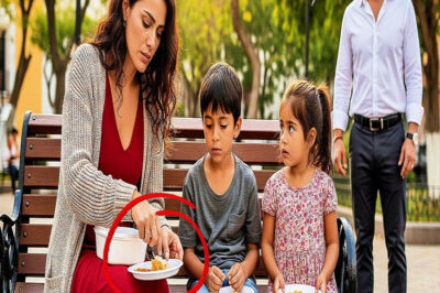 MILLONARIO VE A UNA MAMÁ COMPARTIR UN PLATO DE COMIDA CON SUS HIJOS… LO QUE PASÓ DESPUÉS FUE HERMOSO