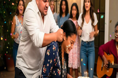 ÉL LA GOLPEÓ EL DÍA DE SU CUMPLEAÑOS, FRENTE A TODA SU FAMILIA PERO LO QUE ELLA HIZO IMPACTÓ A TODOS