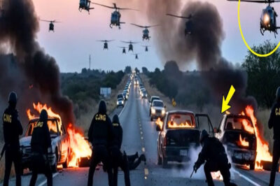 68 sicarios del CJNG bloquearon carretera en Michoacán — no sabían que 12 HELICÓPTEROS ANIQUILARÍAN