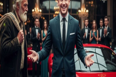 “¡TE DOY MI FERRARI SI LO ENCIENDES!” EL MILLONARIO HUMILLÓ AL VIEJO HAMBRIENTO Y EL FINAL LOS CALLÓ