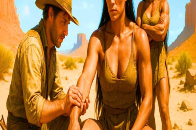 Ranchero Salvó A Dos Gemelas Apaches Gigantes. Esa Noche, Susurraron Que Querían Tenerlo para Ellas