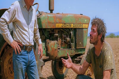 “Si arreglo el tractor ¿me daria trabajo?” Dijo el mendigo al hacendado, y al día siguiente…