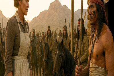 Alimentó a un apache herido. Al día siguiente, sus guerreros rodearon su casa.