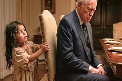 MILLONARIO SIEMPRE COMÍA SOLO… PERO LA HIJA DE LA NIÑERA SE SENTÓ A SU LADO Y LE HIZO UNA PREGUNTA