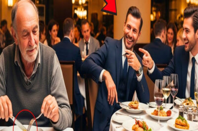 Millonarios Gemelos Se Burlan Del Almuerzo De Un Anciano Humilde… Y Descubren Que Era El Dueño Del…