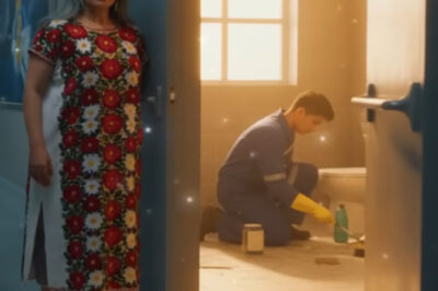 Encontré A Mi Hijo Limpiando Los Baños… El Suegro Rió: Es Todo Lo Que Él Sabe Hacer. Entonces Llamé…