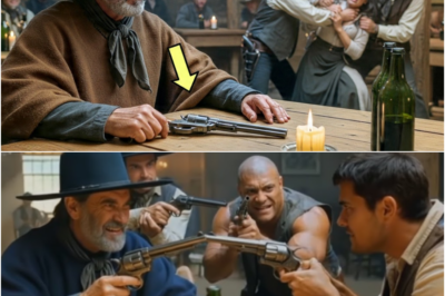 Intentaron Tomarse Libertades con la Cantinera — Pero el Forastero a su Lado No Era Cualquiera 