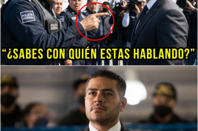 Comandante Policial Humilla a Harfuch sin saber quién era… y lo que ocurre Después Sorprende a Todos…
