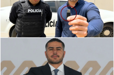 Harfuch DETIENE a jefe de policía infiltrado y lo que llevaba en un USB lo DEJA HELADO…