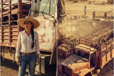 Ella desapareció con el camión y 40 toros —7 años después, una sonda de petróleo perfora esto en…