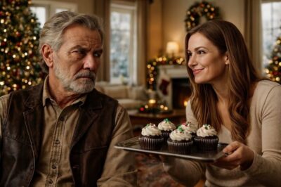 “Papá, prueba estos cupcakes”, dijo mi hija. Desconfiado, cambié mi plato por el de su marido…