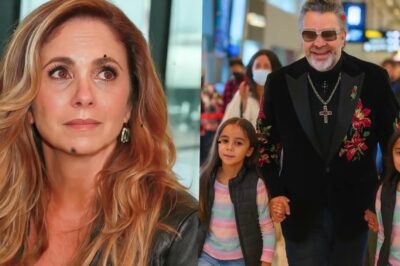 LUCERO se queda HELADA al ver a su EXESPOSO en el AEROPUERTO — con GEMELAS que se PARECEN a ella